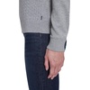 image:imageNautica Womens Long Sleeve Cable VNeck SweaterMist Heather