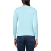image:imageNautica Womens Long Sleeve Cable VNeck SweaterPorcelain Blue