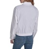 image:imageNautica Womens Long Sleeve Cotton Collared Zip Front JacketBright White