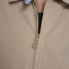 image:imageNautica Womens Long Sleeve Cotton Collared Zip Front JacketIrish Creme