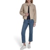 image:imageNautica Womens Long Sleeve Cotton Collared Zip Front JacketIrish Creme