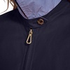 image:imageNautica Womens Long Sleeve Cotton Collared Zip Front JacketNight Sky