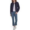 image:imageNautica Womens Long Sleeve Cotton Collared Zip Front JacketNight Sky
