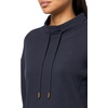 image:imageNautica Womens Long Sleeve Mock Neck Pullover SweatshirtNight Sky