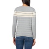 image:imageNautica Womens Mariner Stripe Pullover Boatneck Long SleeveHeather Mist Multi