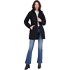 image:imageNautica Womens Midweight Stretch Puffer Jacket With Faux Fur Lined HoodBlack