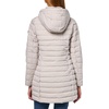image:imageNautica Womens Midweight Stretch Puffer Jacket With Faux Fur Lined HoodLimestone