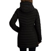 image:imageNautica Womens Midweight Stretch Puffer Jacket with Storm CuffsOnyx