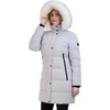 image:imageNautica Womens Mist Heavyweight Puffer JacketSilver Grey