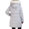 image:imageNautica Womens Mist Heavyweight Puffer JacketSilver Grey