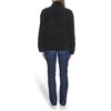 image:imageNautica Womens Mockneck Fleece Sweater PulloverBlack