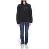 image:imageNautica Womens Mockneck Fleece Sweater PulloverBlack