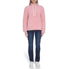 image:imageNautica Womens Mockneck Fleece Sweater PulloverBridal Rose