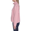 image:imageNautica Womens Mockneck Zip Up Fleece JacketNew Bridal Rose