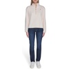 image:imageNautica Womens Mockneck Zip Up Fleece JacketNew White Swan