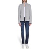 image:imageNautica Womens Mockneck Zip Up Fleece JacketStorm Heather Grey