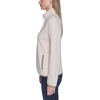 image:imageNautica Womens Mockneck Zip Up Fleece JacketWhite Swan