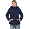 image:imageNautica Womens Packable Stretch Puffer Jacket With Adjustable HemAbyss