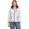 image:imageNautica Womens Packable Stretch Puffer Jacket With Adjustable HemBlue