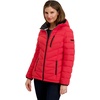 image:imageNautica Womens Packable Stretch Puffer Jacket With Adjustable HemCoral