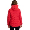 image:imageNautica Womens Packable Stretch Puffer Jacket With Adjustable HemCoral