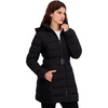 image:imageNautica Womens Packable Stretch Puffer Jacket with Detachable HoodBlack