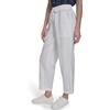 image:imageNautica Womens Pull on Cuffed Solid Ankle Length PantsBright White