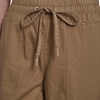 image:imageNautica Womens Pull on Cuffed Solid Ankle Length PantsSage