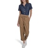 image:imageNautica Womens Pull on Cuffed Solid Ankle Length PantsTigers Eye
