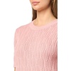 image:imageNautica Womens Short Sleeve Crew Neck Cable Solid SweaterBridal Rose