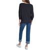 image:imageNautica Womens Short Sleeve Lurex VNeck PulloverNight Sky