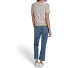 image:imageNautica Womens Short Sleeve Striped Pullover Sweater with TippingNight Sky Bright White
