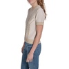 image:imageNautica Womens Short Sleeve Striped Pullover Sweater with TippingNight Sky Bright White
