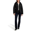 image:imageNautica Womens Short Stretch Hybrid Puffer JacketCaviar Black