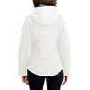 image:imageNautica Womens Short Stretch Hybrid Puffer JacketSail White