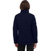 image:imageNautica Womens Short Stretch Puffer Jacket With Fur HoodNavy Seas