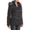 image:imageNautica Womens Short Stretch Puffer Jacket with Storm CuffsDeep Black