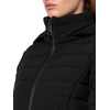 image:imageNautica Womens Short Stretch Puffer Jacket with Storm CuffsEbony