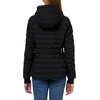image:imageNautica Womens Short Stretch Puffer Jacket with Storm CuffsEbony
