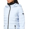 image:imageNautica Womens Short Stretch Puffer Jacket with Storm CuffsHeather Blue