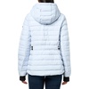 image:imageNautica Womens Short Stretch Puffer Jacket with Storm CuffsHeather Blue