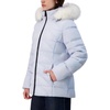 image:imageNautica Womens Short Stretch Puffer Jacket with Storm CuffsSail Cream