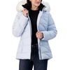 image:imageNautica Womens Short Stretch Puffer Jacket with Storm CuffsSail Cream