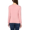 image:imageNautica Womens Soft Heart Long Sleeve Crewneck SweaterBridal RoseAster Pink