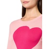 image:imageNautica Womens Soft Heart Long Sleeve Crewneck SweaterBridal RoseAster Pink