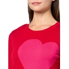 image:imageNautica Womens Soft Heart Long Sleeve Crewneck SweaterScarletAster Pink