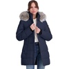image:imageNautica Womens Soft Mist Heavyweight Puffer CoatNavy Seas