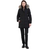 image:imageNautica Womens Soft Mist Heavyweight Puffer CoatOnyx