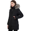 image:imageNautica Womens Soft Mist Heavyweight Puffer CoatOnyx