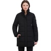 image:imageNautica Womens Soft Mist Heavyweight Puffer CoatOnyx